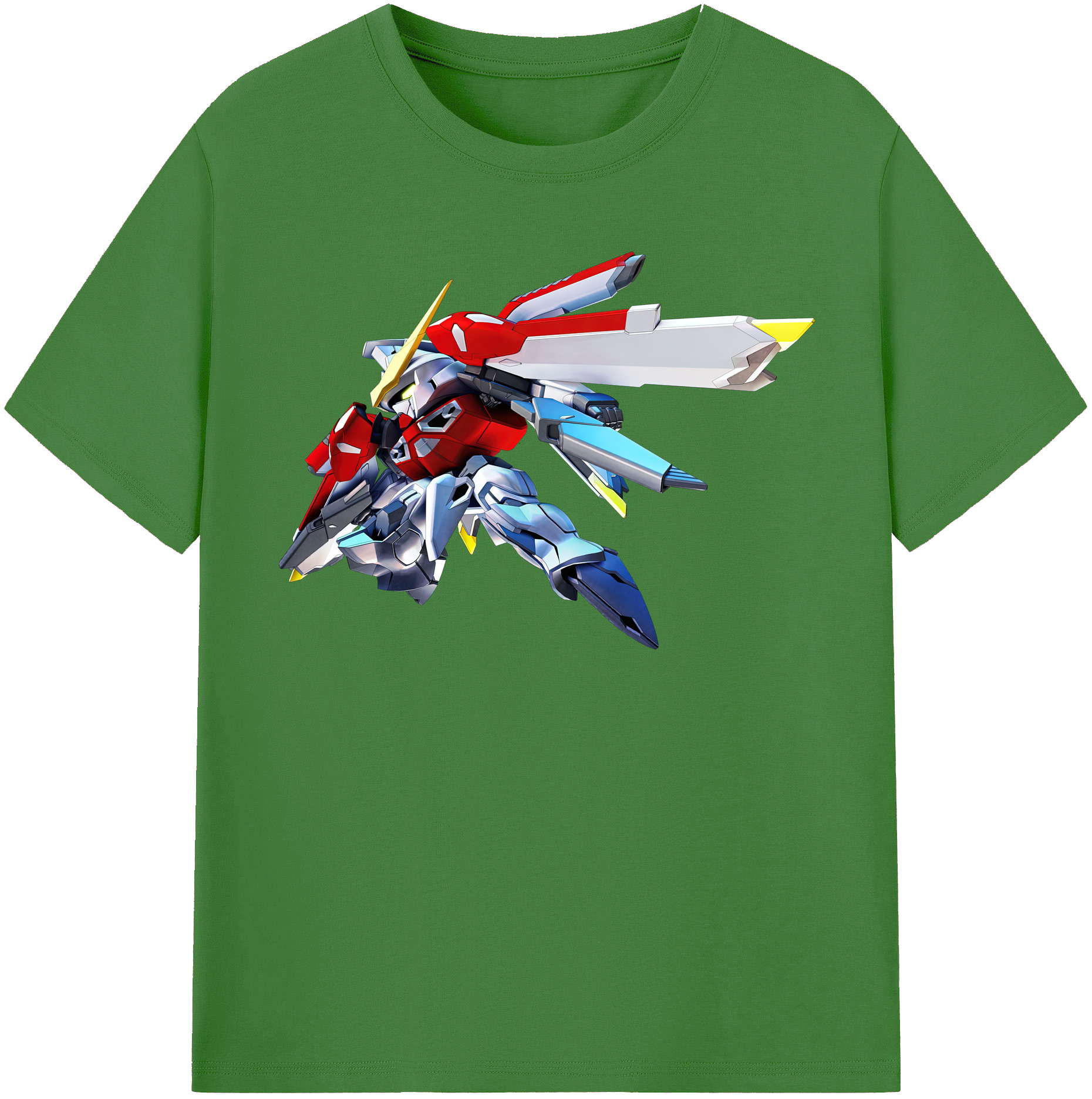 （画像用） 機動戦士ガンダム Mobile Suit Gundam レディースカジュアルプリントTシャツ（綿100％）